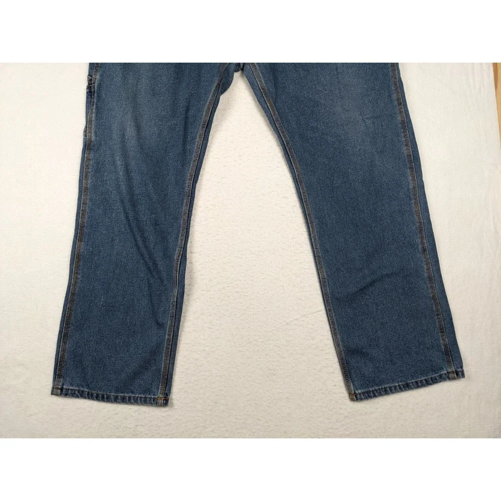 Key Mens Blue Denim Jeans Size 40 X 32 Cotton Blend